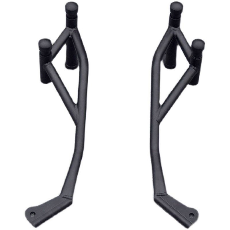 适用赛350保险杠QJ350GS-F跑车弹簧头竞技杠摩托车改装防摔杠护杠