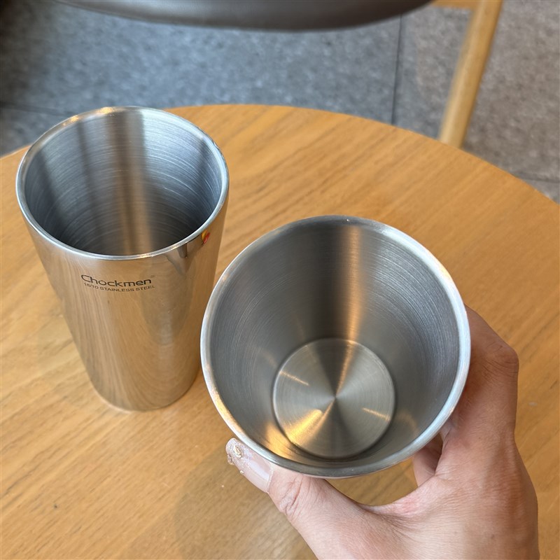 18/10不锈钢双层防烫隔热300-450ml多用杯啤酒杯水杯茶杯饮料杯