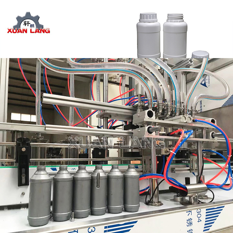 润滑油粘稠物料灌装机 美缝剂化工液体灌装机 芦荟胶粘合剂灌装机