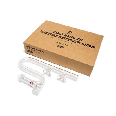 盛唐玻璃进出水出水口除油膜不吸鱼虾不集气运行稳定喇叭出水半圆