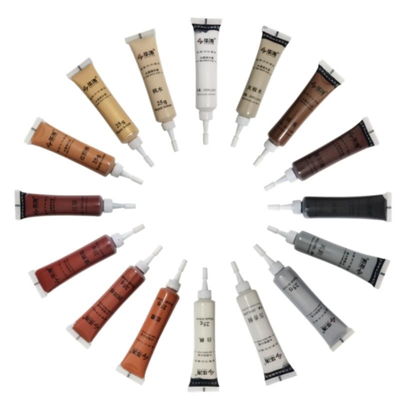 家具修补膏木器补漆实木地板裂缝修复神器木门划痕钉眼补色油漆笔