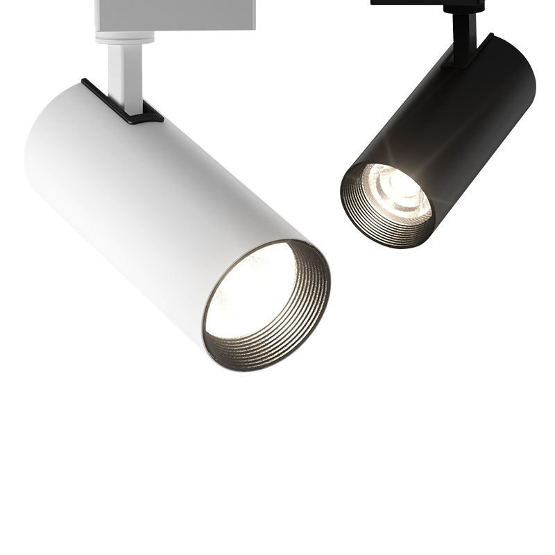 轨道灯led射灯服装店铺COB商用明装导轨式条家用女装超市吊顶天灯