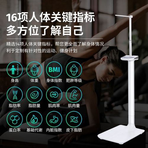 身高体重秤测量仪一体机家用精准电子秤成人儿童智能体脂秤体检