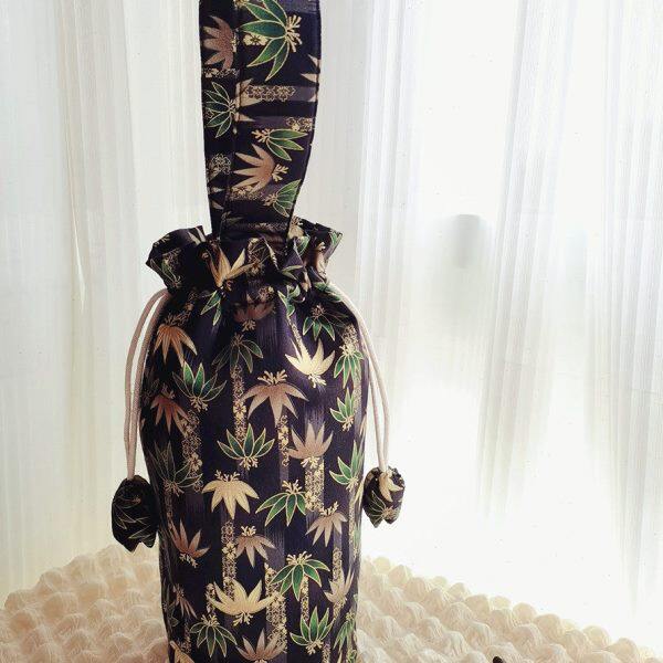 手工杯子复古壶套mini传家壶保护套焖烧罐保温杯抽绳手提式收纳袋