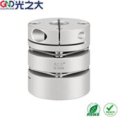 GND双膜片联轴器大扭矩滚珠丝杆弹性连轴器GL 19X27光之大传动联