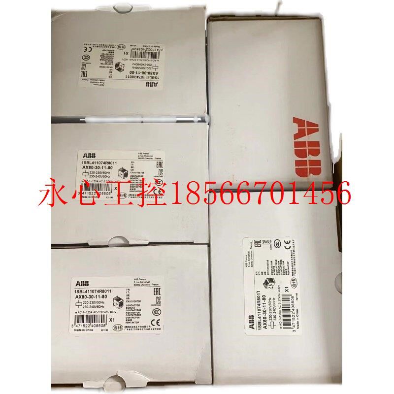 议价AX80-30-11-80 全新原装ABB软启动器 220V 变压器