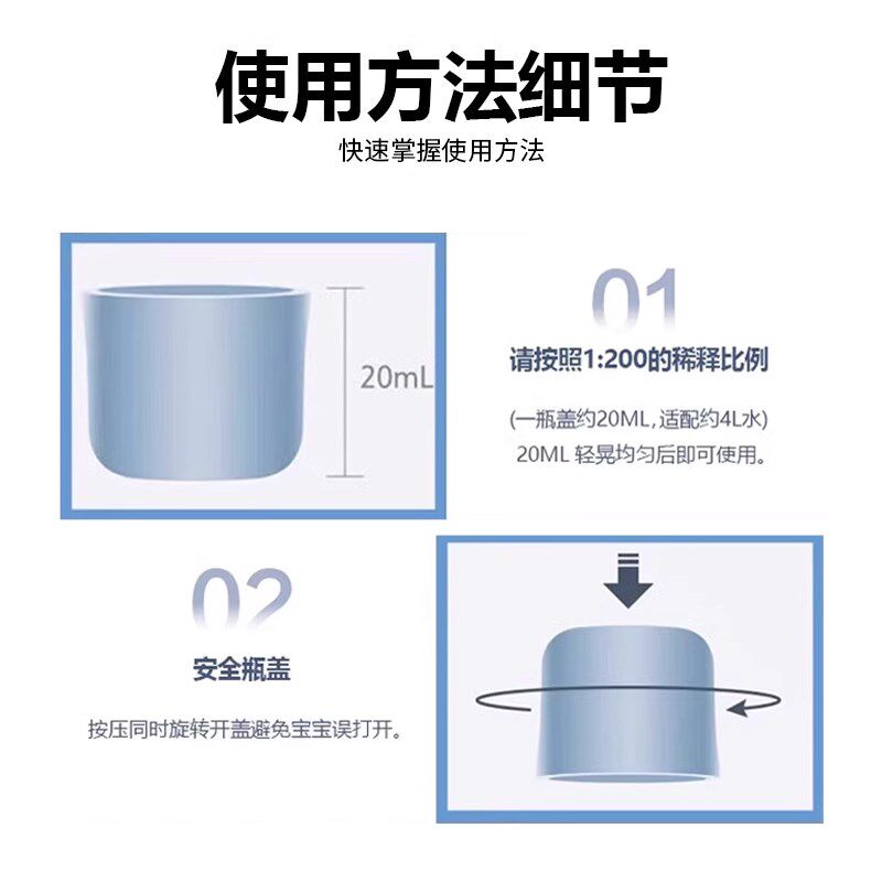 适配追觅清洁液洗地机/扫拖地机器人全系通用X30地面板专用清洁剂