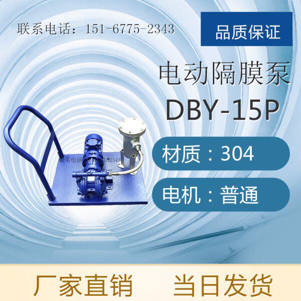 DBY-15/10/20型小型电动隔膜泵 带过滤器推车型电动隔膜泵