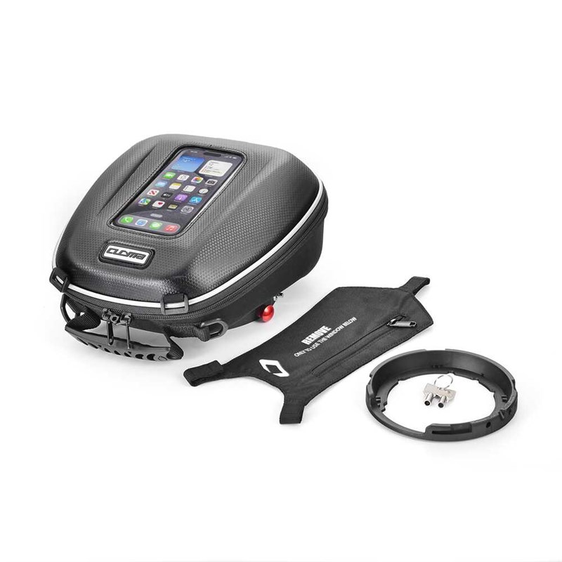 摩托车快拆油箱包适合VOGE无极DS525X DS900X转接环带锁防盗防水