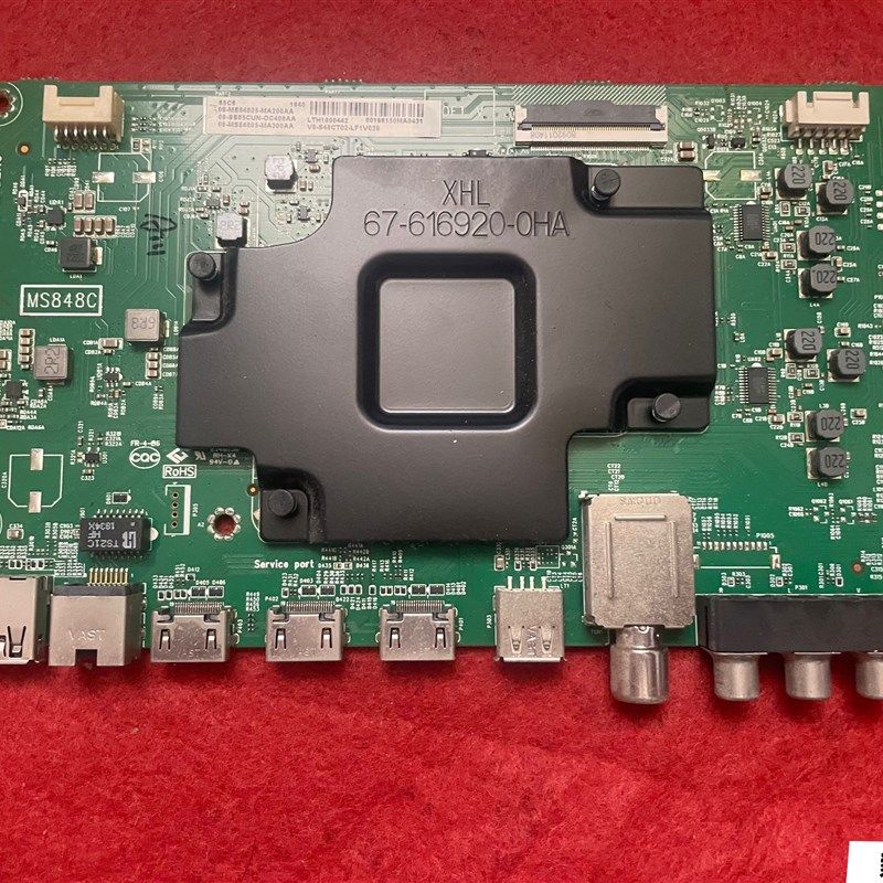 原装TCL 65C6 主板40-M848C2-MAB2HG 屏LVU650NEBL SD9W10 V1
