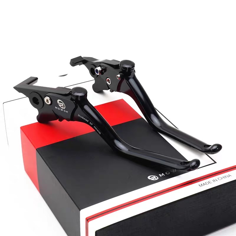 mowok 适用胡斯瓦纳黑箭401白箭401改装省力刹车手把离合拉杆牛角