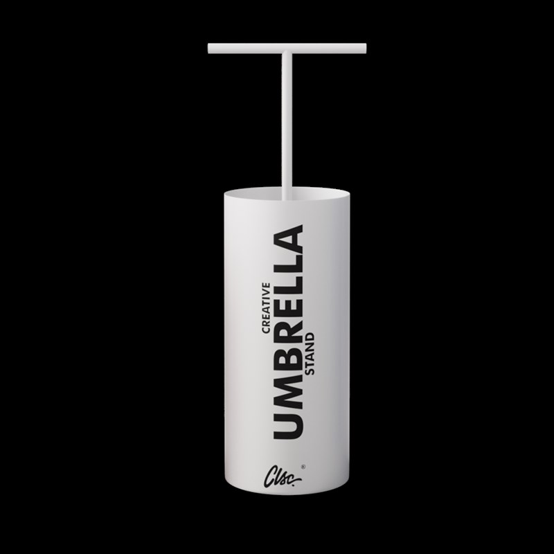 CLSC雨伞架家用收纳伞架多巴胺风阳台可K移动雨伞收纳创意铁艺伞