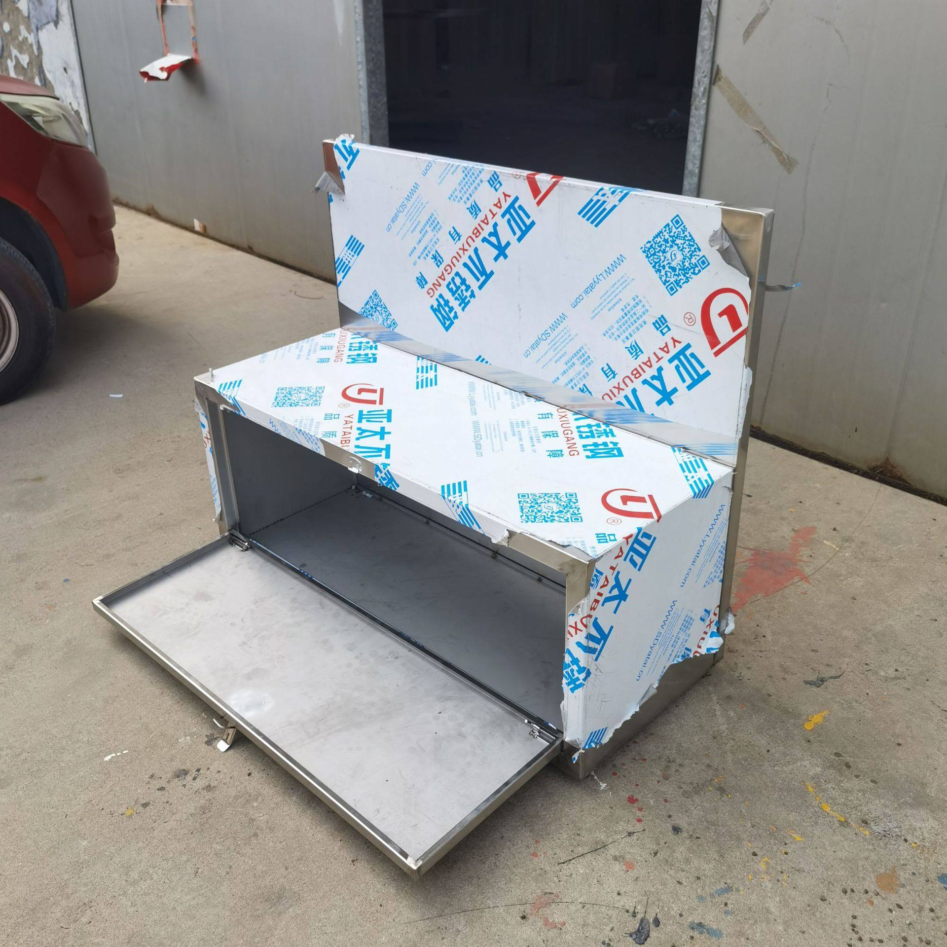 中晟矿用避难硐室不锈钢座椅 5人座椅 双人储物箱式不锈钢座椅,机械设备,消毒灭菌设备,淘宝优惠券,粉丝福利购,淘宝优惠卷