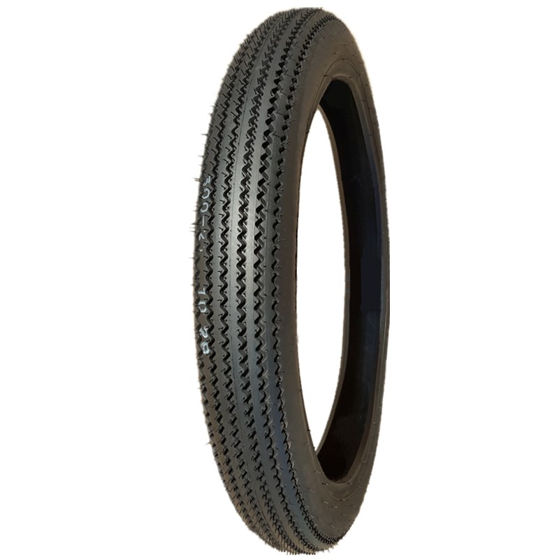 摩托车复古轮胎3.00-21 90/90-21 MH90-21寸直纹锯齿前内外胎板赛