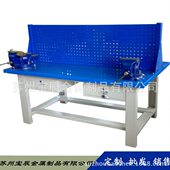 多工位钳工操作台重型四工位钳工台实训台四工位虎钳装 配台