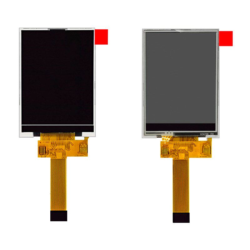 2.4寸SPI串口LCD液晶焊插接18p电阻触摸屏9341驱动7789TFT彩屏幕