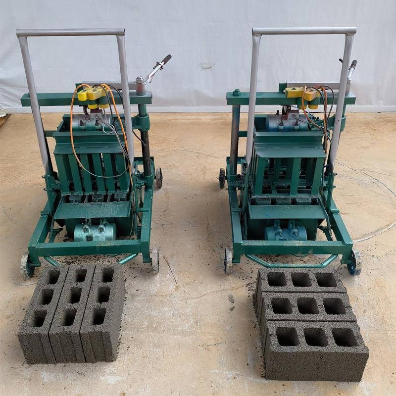 移动式水泥砖机直推砖机半自动混凝土免烧制砖机