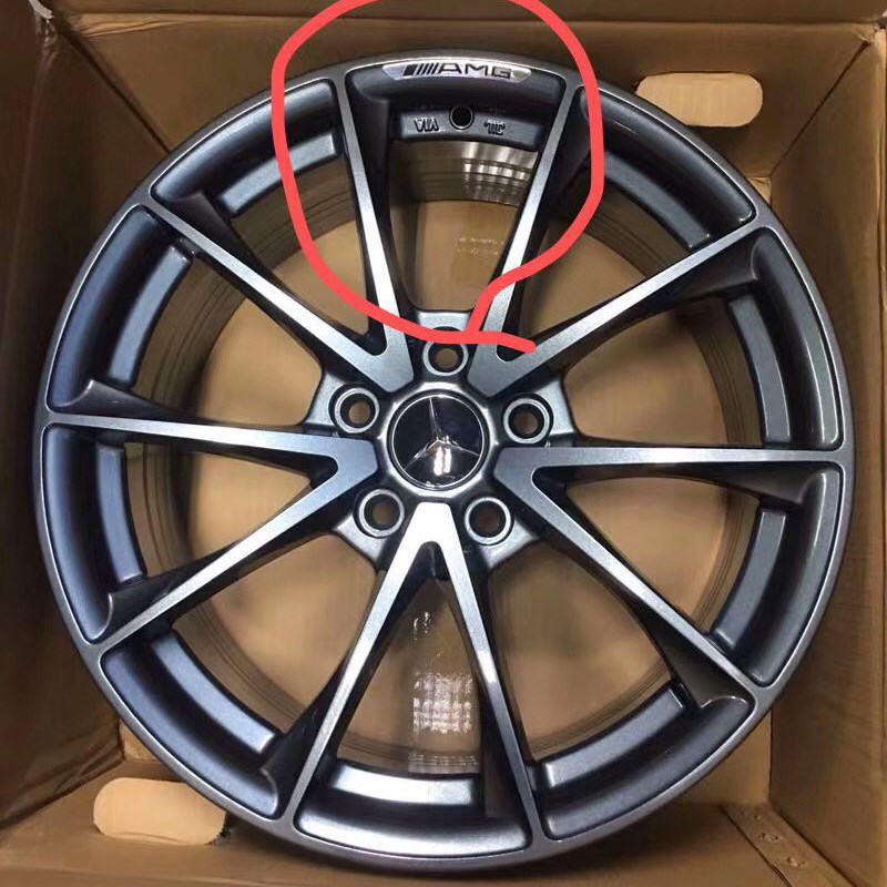 amg轮毂贴条铝制轮毂装饰条amg贴片amg贴标字母车标改装铝贴
