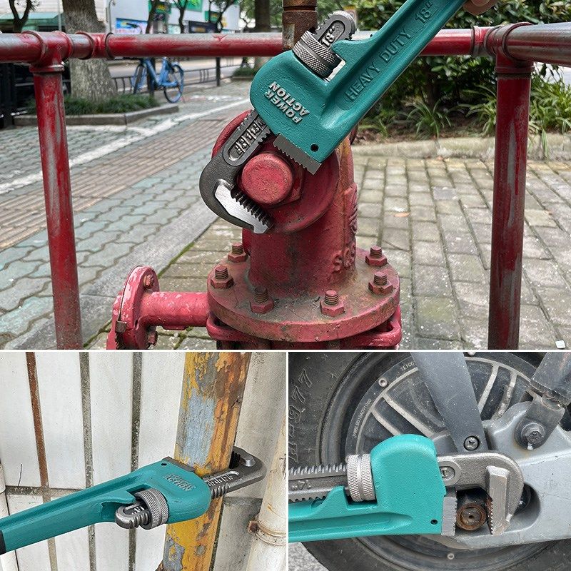 管钳管子钳万能水管钳子扳手两用快速多功能万用家用大号喉钳水暖