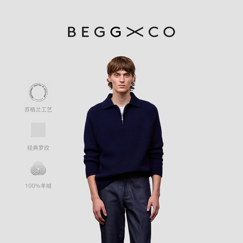 BeggXCo男士纯羊绒羊绒衫图片