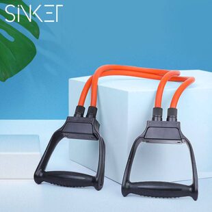 胜客拉力器扩胸器男训练健身器材仰卧起坐瘦肚子家用多功能臂力器