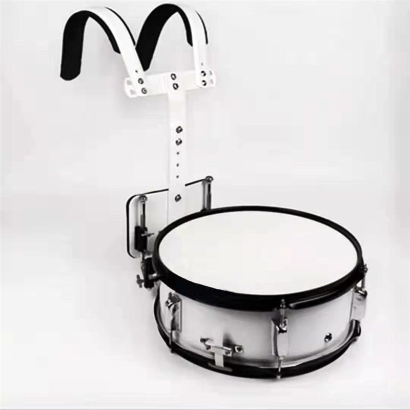 厂家供应高级背架小军鼓10/12/1D4英寸行进背架小军鼓木质鼓腔招