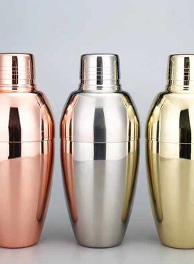 S酒ak雪克壶m0三段版酒吧h调l50汇聚 台湾酒壶不锈钢摇式器er