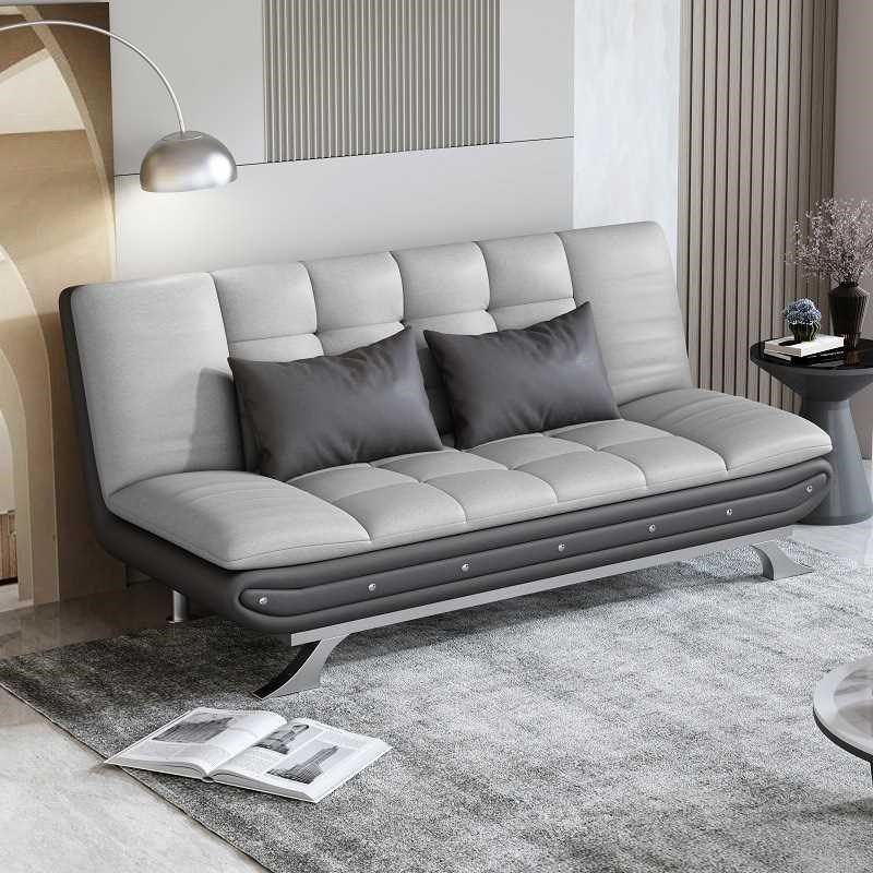 H&科技布沙发床两用简约现代经济型单双人小户型多功Y能沙发可折