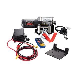 000磅农用车沙滩车电动绞盘脱困绞盘自救绞盘机越野车改装绞盘