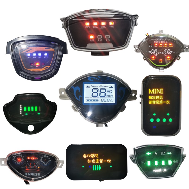 台铃绿源电动车配件大全液晶屏显示器小骏马朗动金丝猴爱玛仪表盘