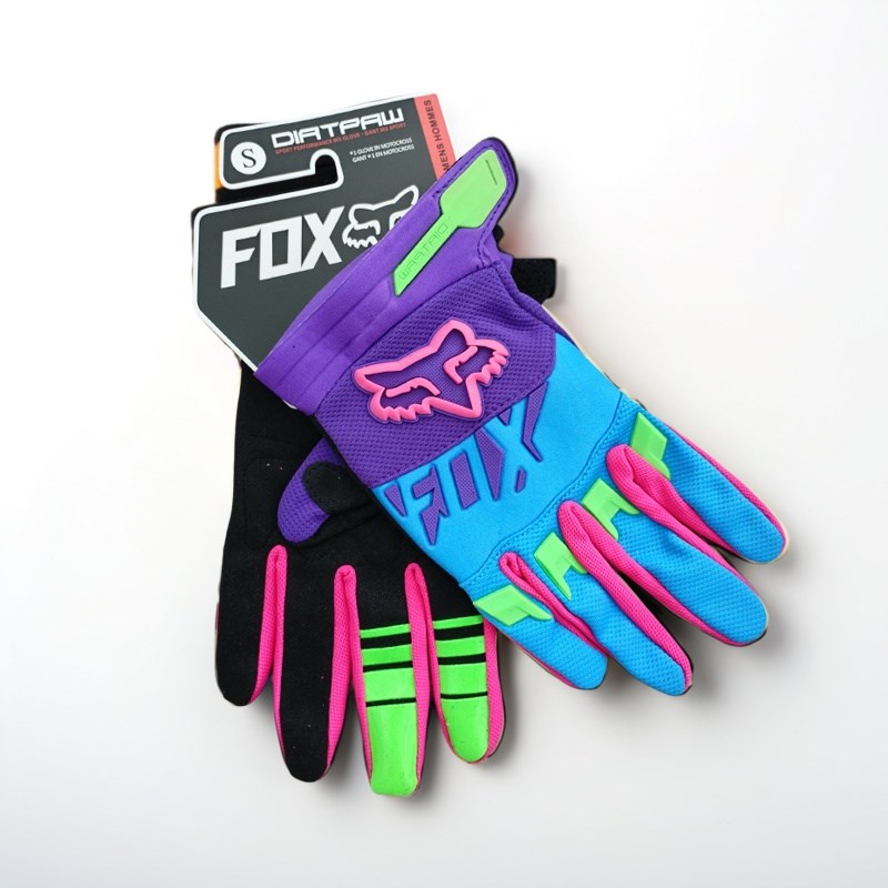 FOX手套骑行越野摩托车山地车机车平衡车户外运动长指耐磨自行车