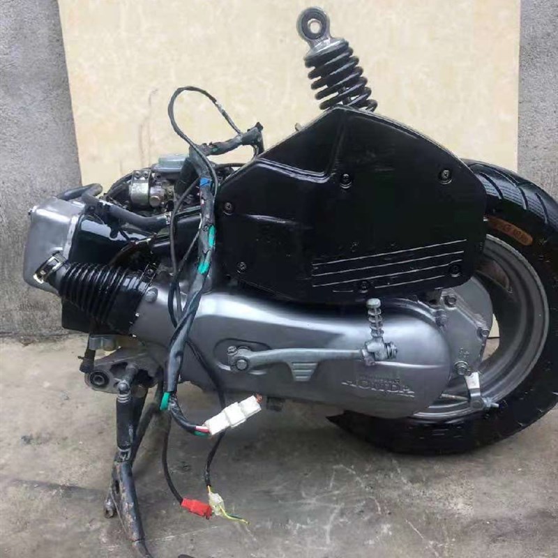 二手五羊本田小公主100cc踏板发动机总成优悦喜悦通用机头