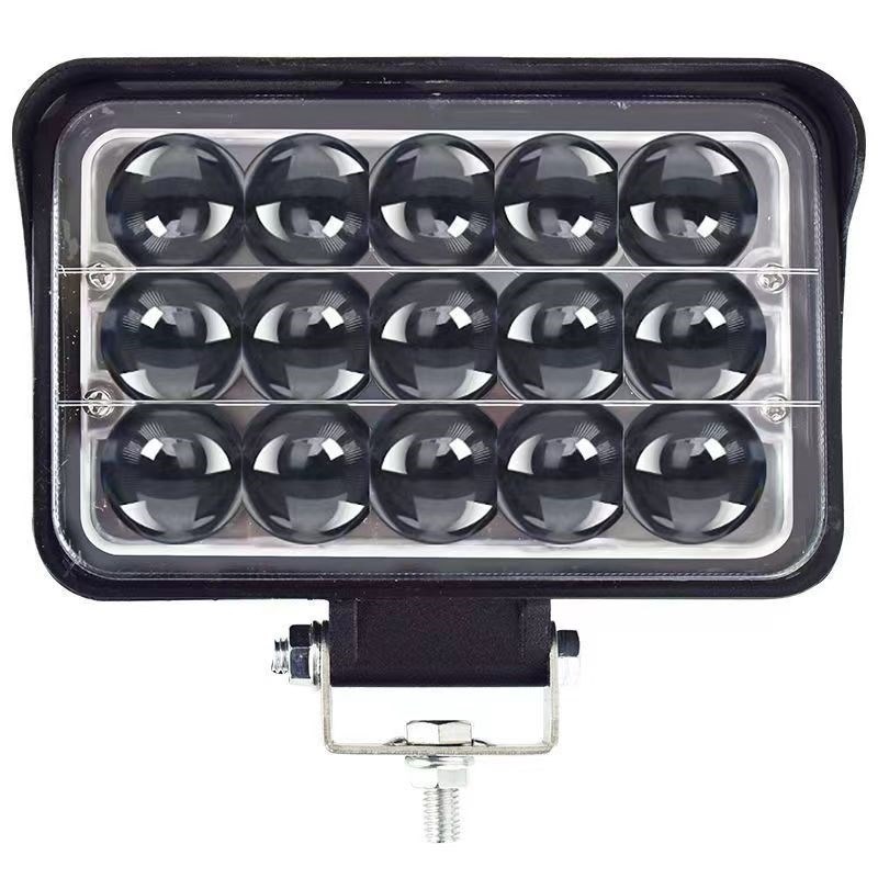 电动摩托车灯LED强光射灯农用改装车灯远近光12V-80V通用超亮大灯