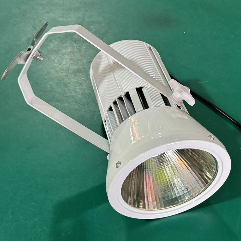 LED150W展览展示大炮射灯车展展厅灯金卤灯大白灯三色变展会射灯