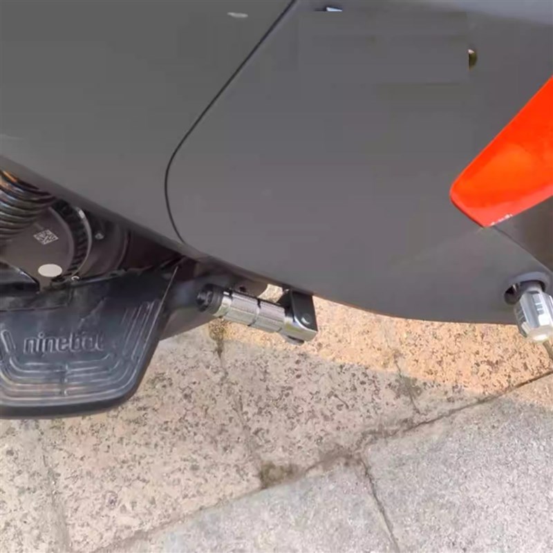 适用九号电动车Nz NZMIX后脚踏改装配件MZmix铝合金折叠脚踏板