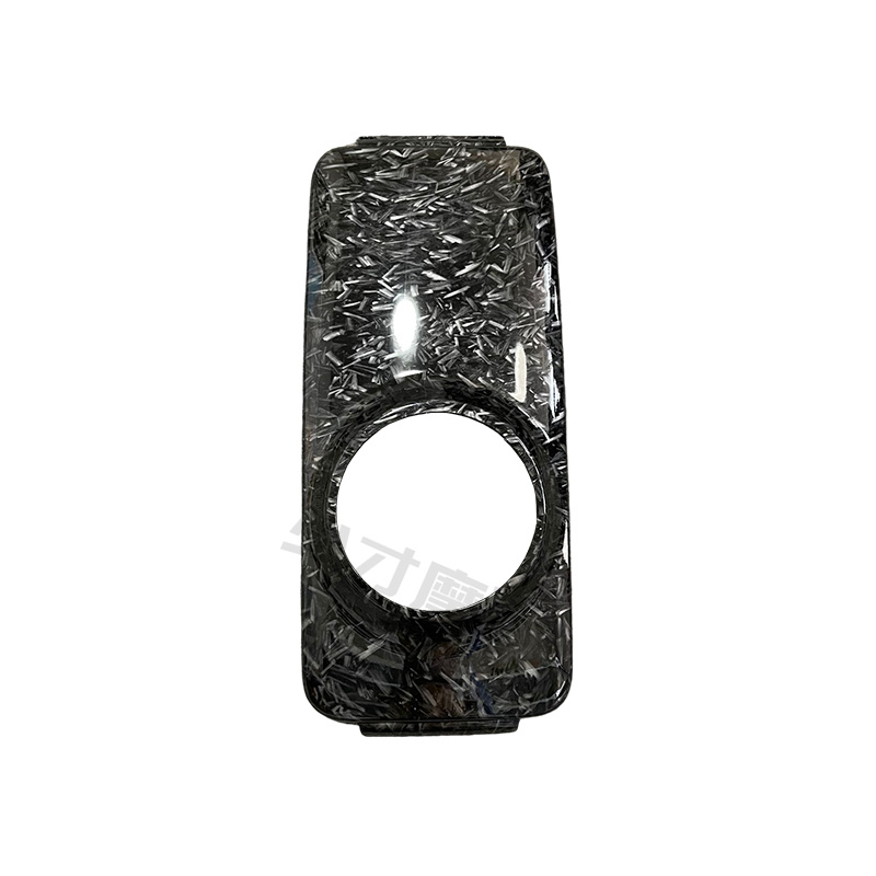 小牛电动车N1/N1S 外壳改装大灯面板烟火水转印碳纤纹前面板