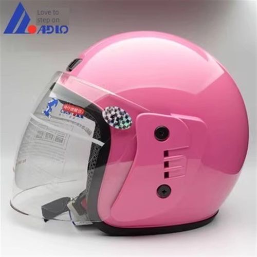 Adlo电动汽车头盔半盖男女秋冬半头盔季节通用保暖头盔