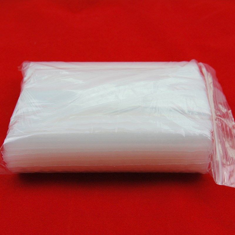 11号pe自封袋29*40cm透明食品包装密封夹链拉骨袋服装袋100个