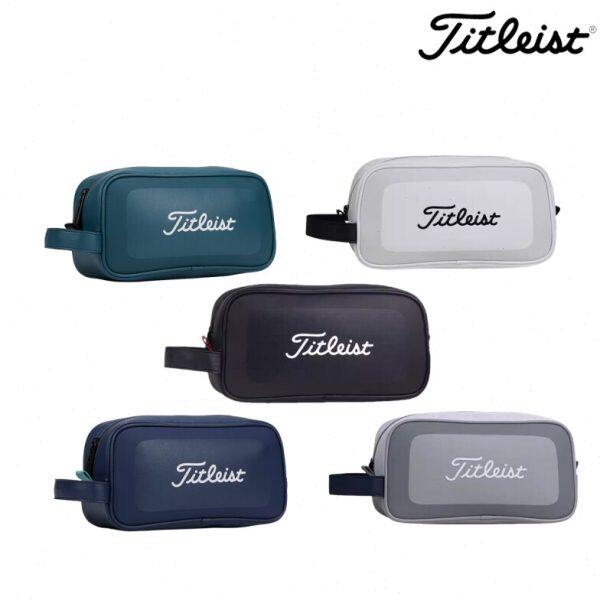 Titleist泰特利斯高尔夫小手包收纳包简约型随身包男士手提小球包