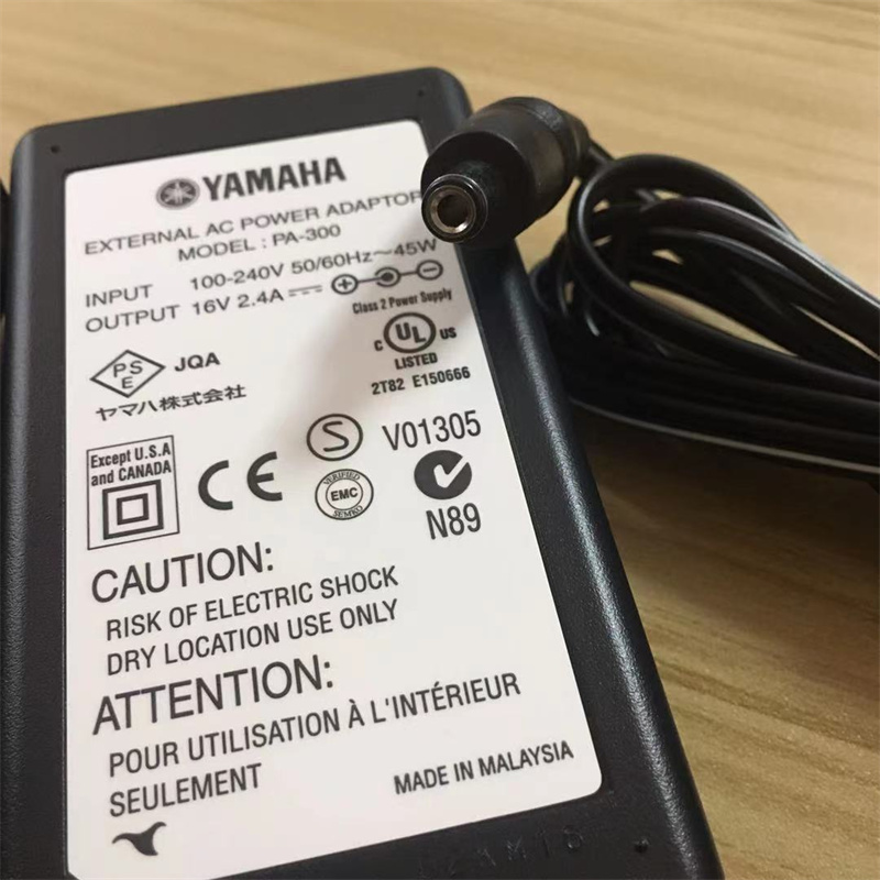 原装雅马哈YAMAHA  PSR-S670 S550 S650 S750 S900电子钢琴电源线