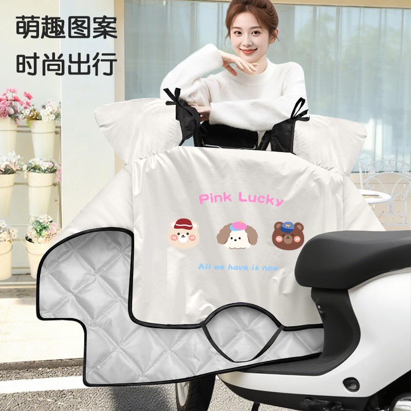 电动车挡风被四季通用双面防水冬季防晒防雨罩电瓶摩托车2025新款