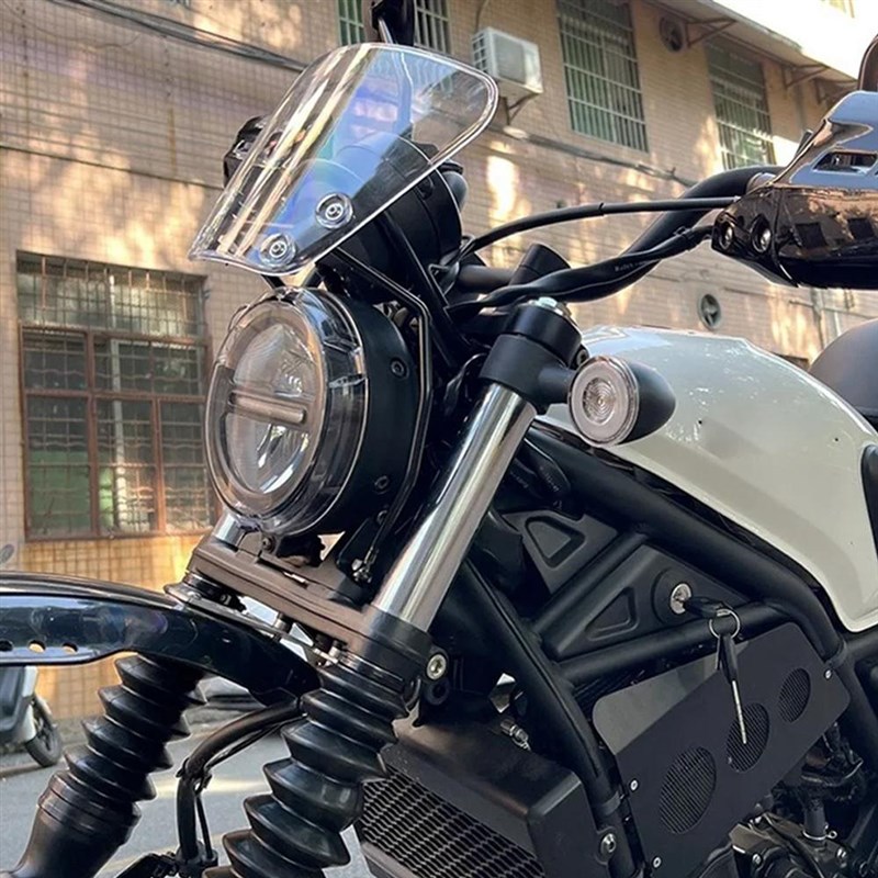 适用本田 CL250 CL300 CL500 2023-2024 摩托车风挡改装加高风挡