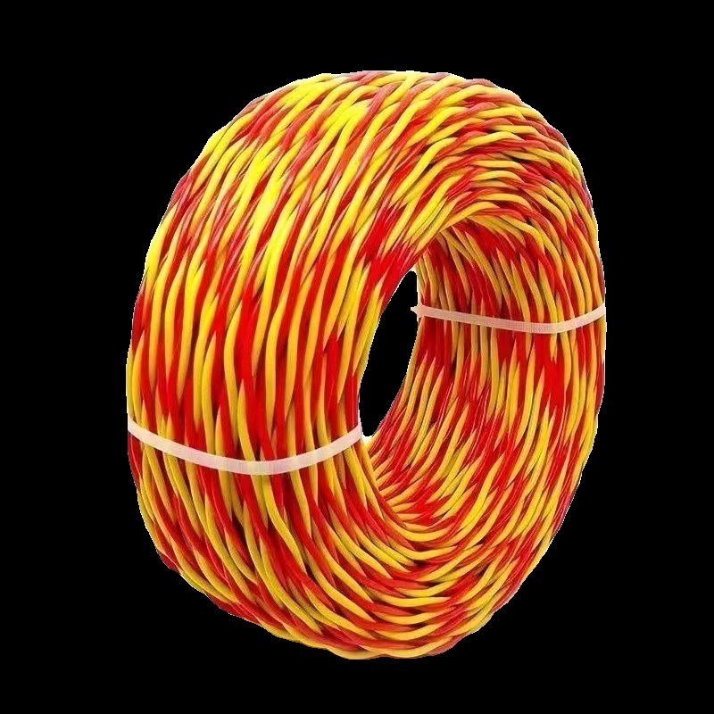 家用电源线RVS消防花线电动车充电线灯头双绞线2芯1.52.5平方电线