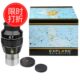 82度超广角 6.7mm目镜 充氩防水防霉 Explore 包邮 Scientific