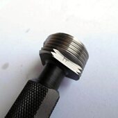 4通止 美制锥管螺纹塞规环规NPTF1