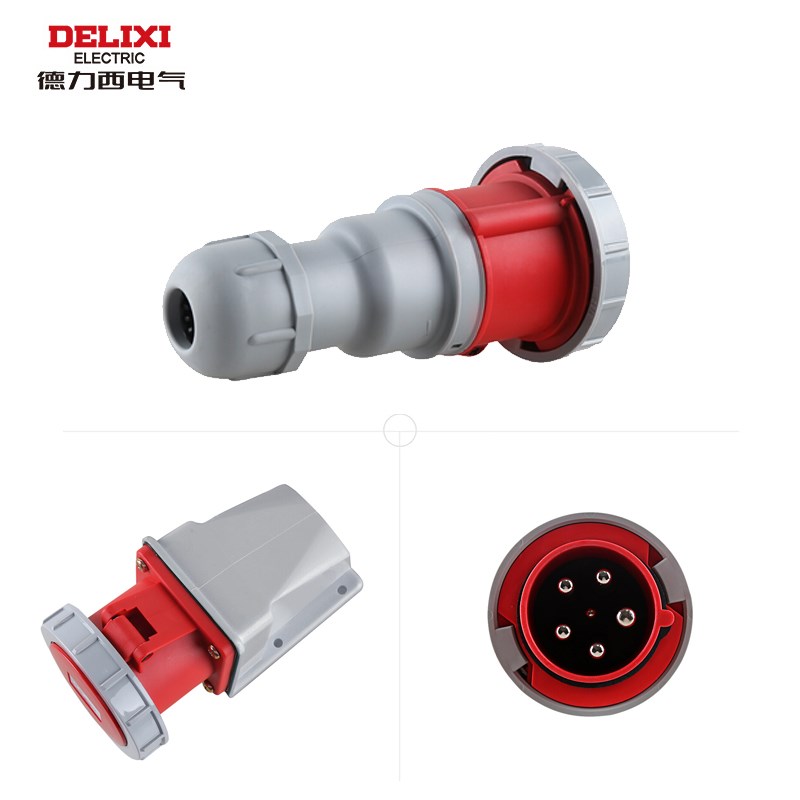 德力西IP67工业航空插头插座连接器公母DEP2-023 32 42 52芯1632A