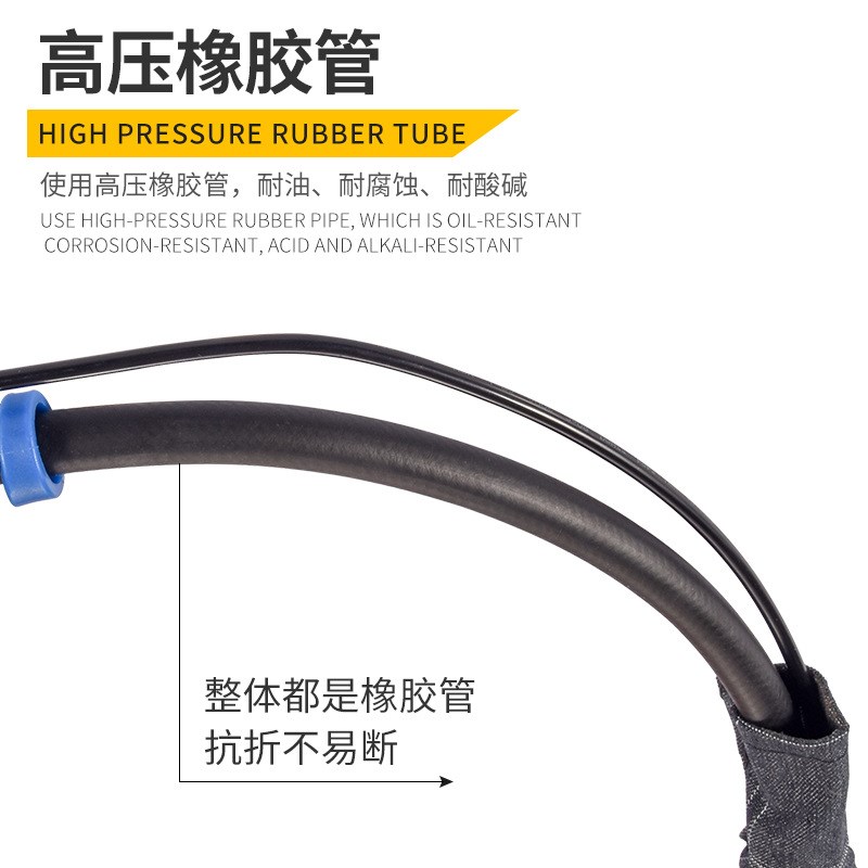 QQ-150A氩弧焊枪焊枪线耐高温硅胶管焊把线TIG160-WS200S焊机配件