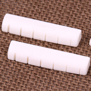 吉他琴枕琴桥民谣木吉他上弦枕下弦枕弦桥纯牛骨吉他配件琴枕打磨