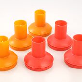 加固塑料拖把头拖把夹自制拖把配件老式 圆形墩布头水拖把不易碎