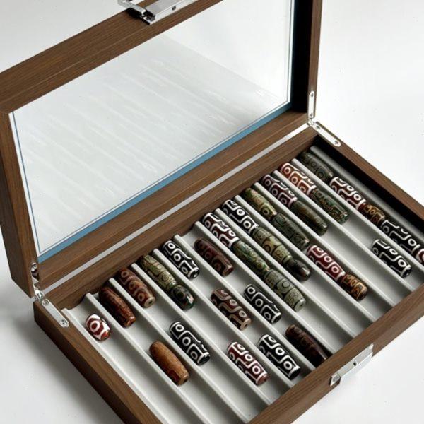 带盖玻璃高档天珠首饰盒饰品收纳盘子裸珠配珠古珠展示托盘看货盘,饰品/流行首饰/时尚饰品新,首饰展示架,淘宝优惠券,粉丝福利购,淘宝优惠卷